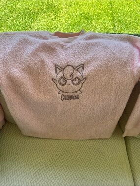 Converse Pink Jigglypuff Sherpa Pullover